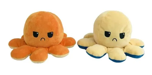Muñeca De Pulpo Reversible De Doble Cara Con Cambio Expre