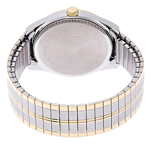 Armitron 204591gytt Reloj De Vestir Con Banda De Expansión E