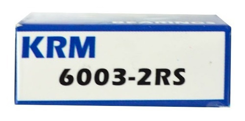 Imagen 3 de 4 de Rolinera 6003 2rs Rodamiento Universal 17mm 2 Sellos