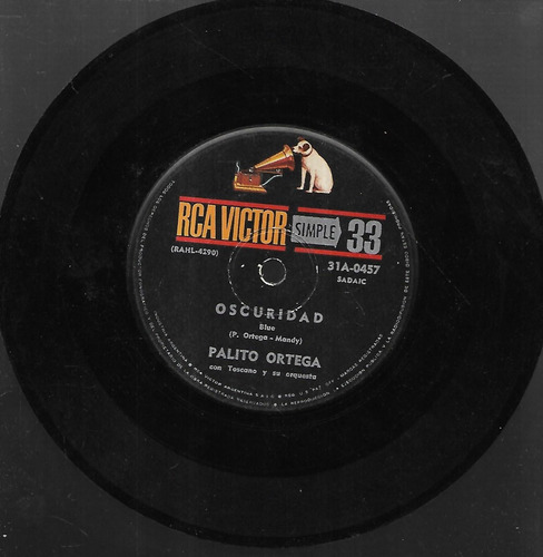 Palito Ortega Simple Oscuridad - Que Lindo Sello Rca Victor