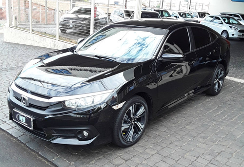 Imagem 2 de 10 de Honda Civic Exl 2.0 Preto 2017