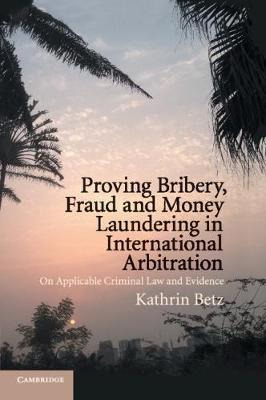Libro Proving Bribery, Fraud And Money Laundering In Inte...