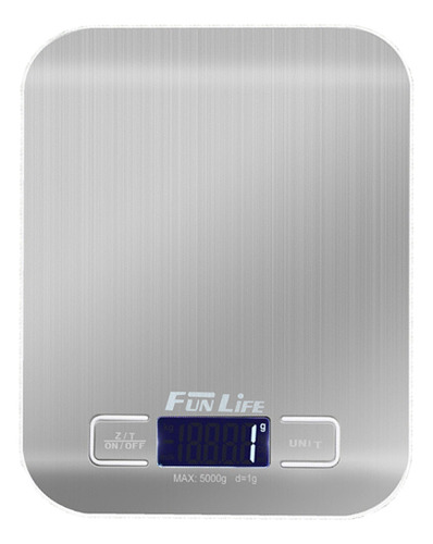 Balanza Cocina Digital 5kg Alta Precisión Y Acero Inoxidable