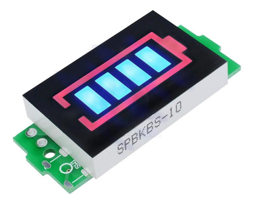 Modulo Display Indicador Carga Diy 7s 29 4v Li Po Li Ion 5