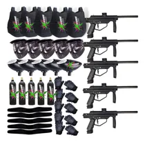 Comprar 5 Marcadora Jt Stealth Gotcha Paintball Co2 Chaleco Xchws C