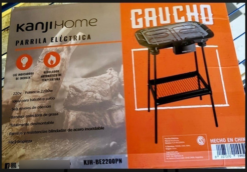 Parrilla Electrica Kanjihome Gaucho