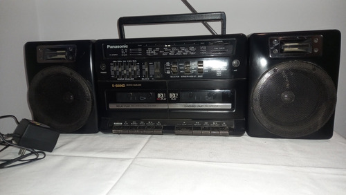 Radiograbadora Boonbox National Panasonic Modelo Rx-ct810 