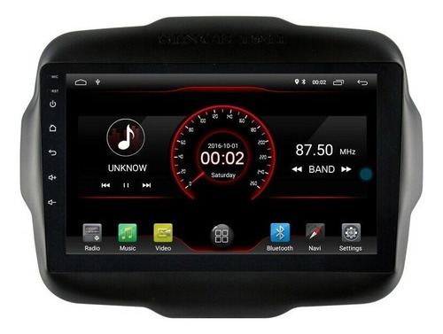 Android Jeep Renegade 2015-2020 Gps Wifi Bluetooth Touch Usb