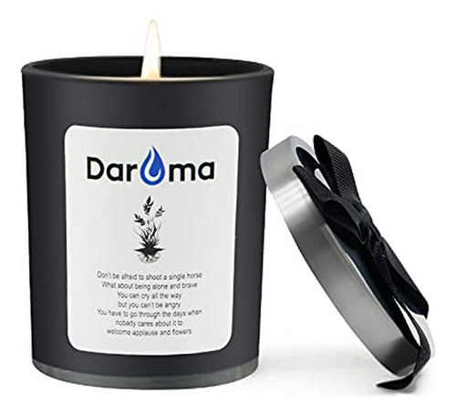 Vela Perfumada En Tarro, Vela De Aromaterapia Daroma Con Cer