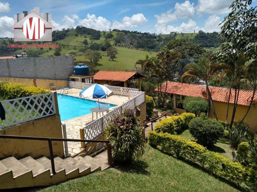 Imagem 25 de 30 de Chácara Com Excelente Espaço De Lazer, Piscina, Pomar Formado, Ótima Casa Com 03 Dormitórios À Venda, 6000 M² Por R$ 850.000 - Rural - Socorro/sp - Ch0649