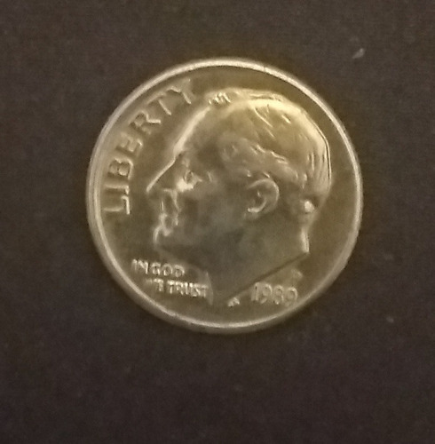 Moneda: Usa One Dime 1989