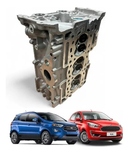 Cabeçote Com Valvulas P/ Ford Ka/ecosp Dragon 1.5 12v 3 Cil
