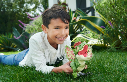 Mattel Jurassic World Juguete Dinosaurio Dilofosaurio Sonido