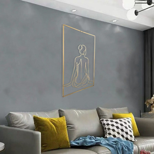 Cuarto De Decoración De Pared De Oro De Vuelta Uno