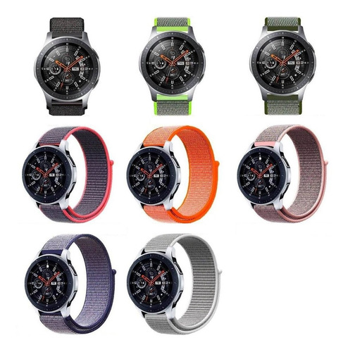 3 Correas De Nylon Para Samsung Galaxy Watch 46mm + Mica