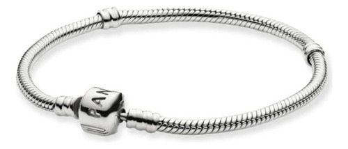 Pulsera Pandora Pandora Moments Clásico De Plata 19cm De Largo