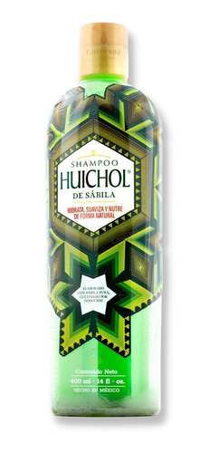 Shampoo Huichol Sábila 400ml Limpieza Profunda