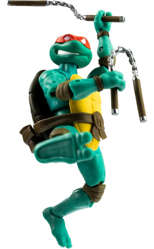 Tmnt Bst Axn Best Of Michaelangelo & Comic Set