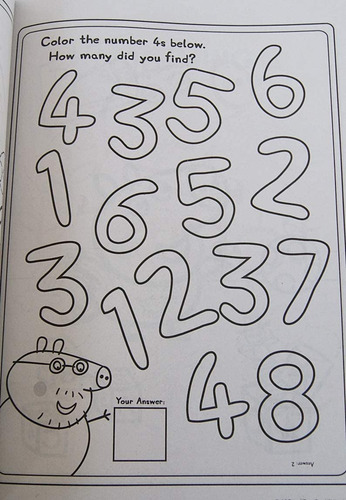 Libro Para Colorear Y Actividades Peppa Pig Pretty Little Pe