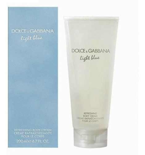 Dolce & Gabbana Light Blue Refrescante Crema Para El Cuerpo