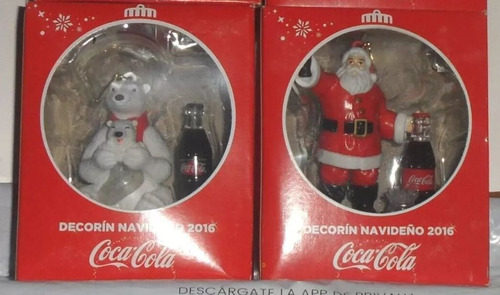 Decorines Coca-cola, Navidad 2016, Santa Y Osos