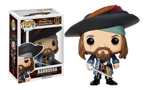 Funko Pop Piratas Del Caribe Barbossa #173 Original