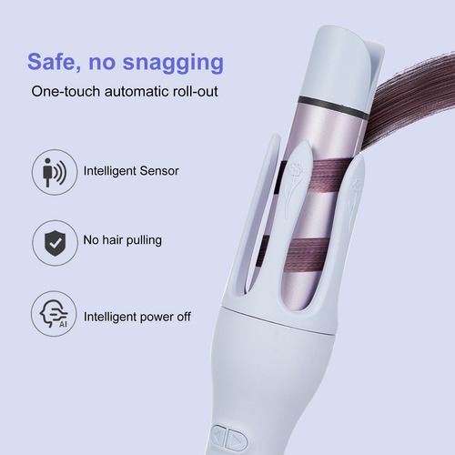 Hair Waver, Calefacción Ajustable, Ptc, Rizado Y Giratorio
