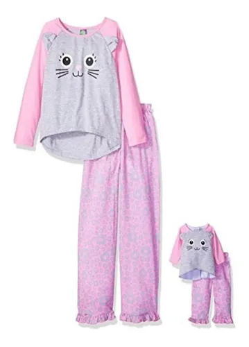Pijama para niña y muñeca new arrivals