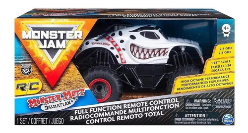 Monster Jam Monster Mutt Dalmatian Auto A Control Remoto