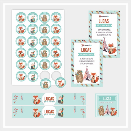  Etiquetas  Stickers Adhesivos Personalizadas