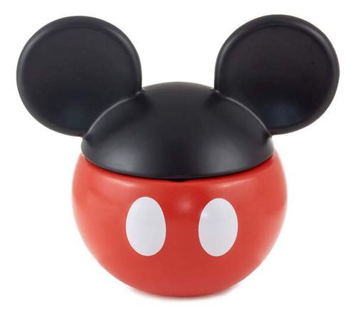 Recipiente Tarro Dulces Mickey Mouse Con Sonido Hallmark Color Multicolor