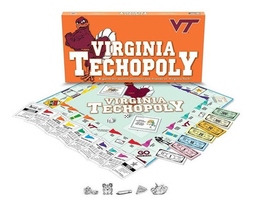 Virginia Tech - Juego De Mesa Va.techopoly