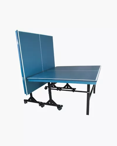 Mesa de Ping Pong / Tênis de Mesa Procopio Oficial Dobrável c/ Rodas - Azul