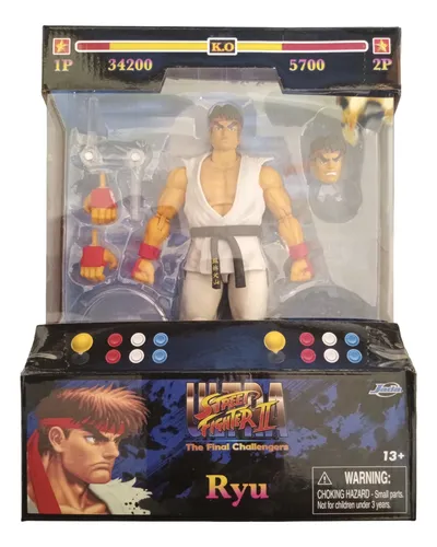Boneco Action Figure Ryu Jada Toys Street Figther | Frete grátis Boneco Action Figure Ryu Jada Toys Street Figther | Frete grátis