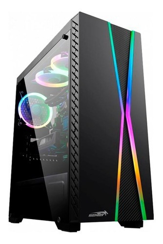 Gabinete Pc Gamer Atx Sentey X20 Ventana Usb 3.0 Rgb Reader