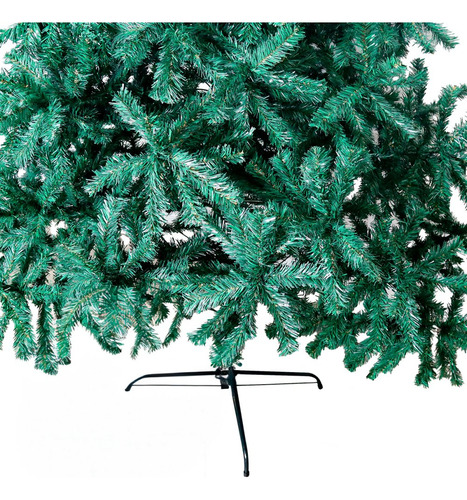 Árvore de natal tradicional Rocie 2,40m 1400 Galhos cor verde escuro