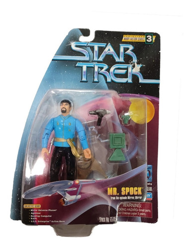 Star Trek Next Mirror Mini Figura Acción Personaje Mr. Spock