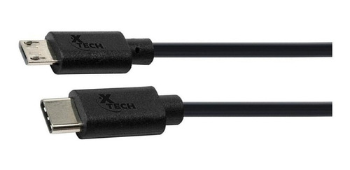 Xtech Cable Tipo C A Micro Usb Macho 1,8 Metros