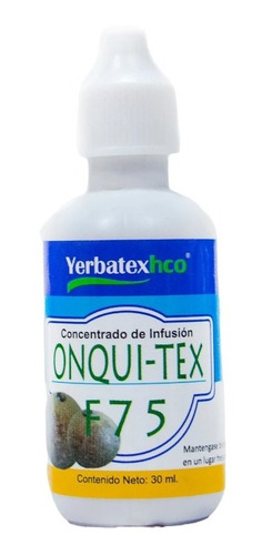 Extracto De Hierbas Onqui - Tex F75 En Gotas 30ml