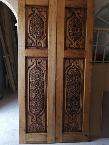 Puerta Moño De Madera Rústica 