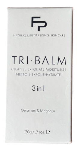 Bálsamo Limpiador Exfoliante E Hidratante 3 En 1 Tri Balm