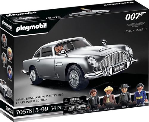 Playmobil James Bond Aston Martin Db5 - Edición Goldfinger