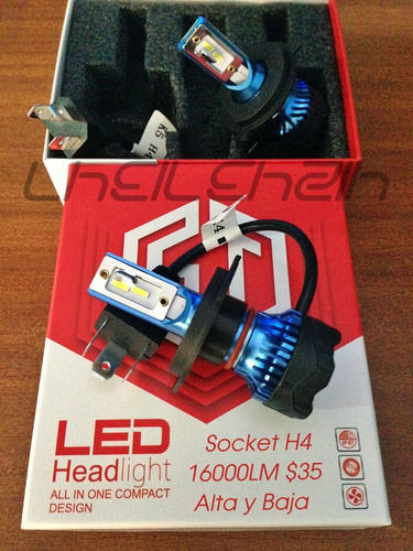 Luces Led K5 16000lm 6500k H4 H7 H13 9004 9005 9006 9007 