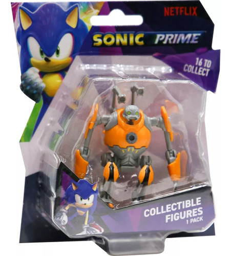 Figura Coleccionable Eggforcer Sonic Prime 6,5cm 