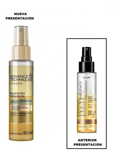 Oleo Bifasico Restaurador De Pelo Marca Avon