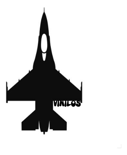 Vinilo (calco) Avion Lockheed Martin F-16 Fighting -superior
