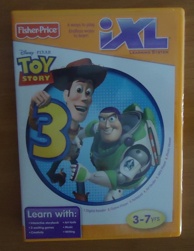 Fisher Price Ixl Learning System Software Toy Story 3 - Imp (Usado)