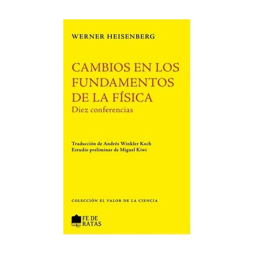 Cambios En Los Fundamentos De La Fisica