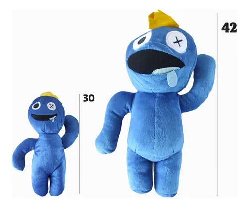 Boneco Azul Babão Blue Pelúcia Rainbow Friends Jogo Roblox