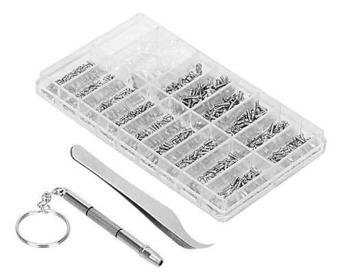 Caja De Tornillos Portátil Screw Para Gafas Spectacle, 1000